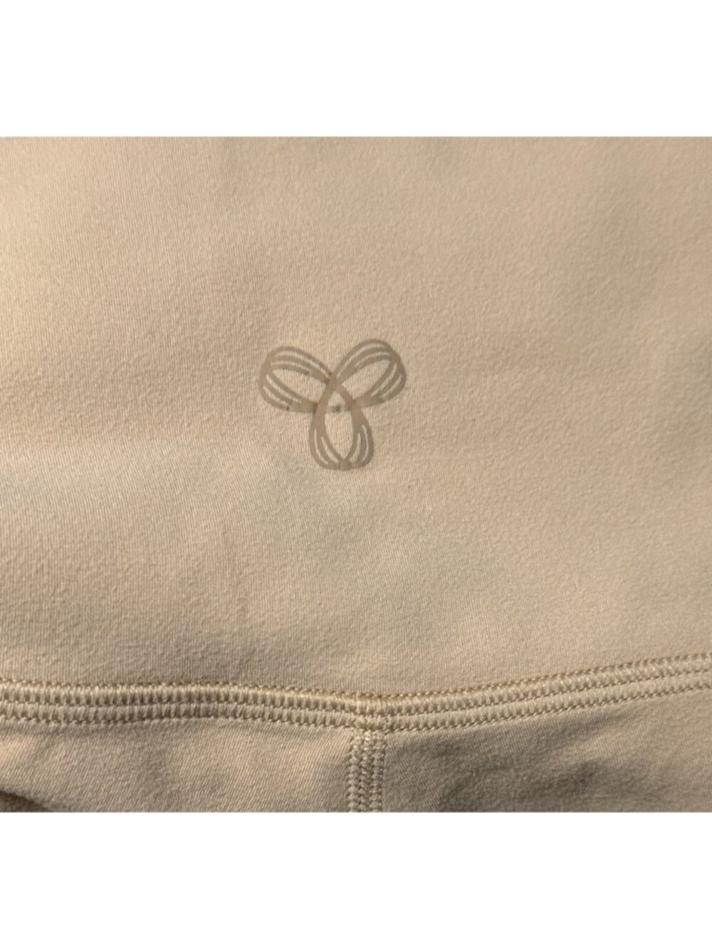 TNA Aritzia High Waist Biker Shorts Nylon Tan 9” Inch Size XS Athletic Biking - Picture 8 of 10